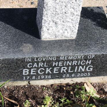 BECKERLING Carl Heinrich 1936-2005