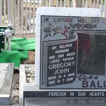 BALL Gregory John 1948-1996