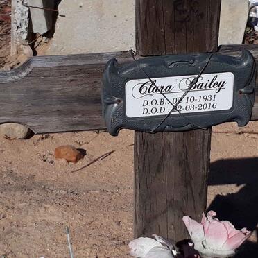 BAILEY Clara 1931-2016