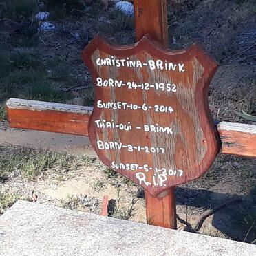 BRINK Christina 1952-2014 :: BRINK Thai-oui 2017-2017