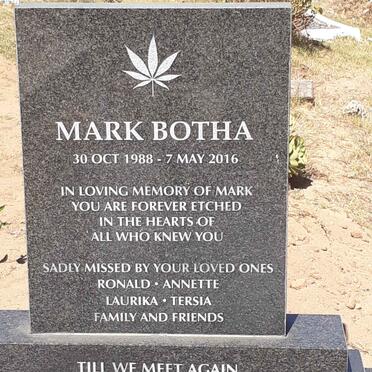 BOTHA Mark 1988-2016