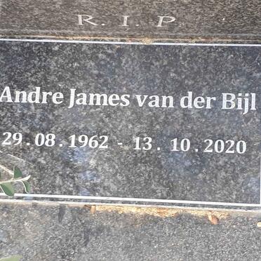 BIJL Andre James, van der 1962-2020