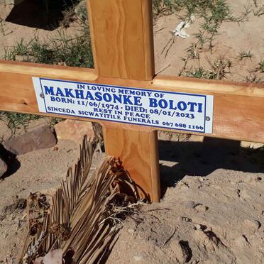 BOLOTI Makhasonke 1974-2023