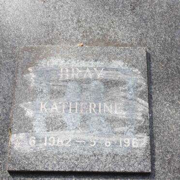 BRAY Katherine 1962-1962