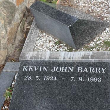 BARRY Kevin John 1924-1993