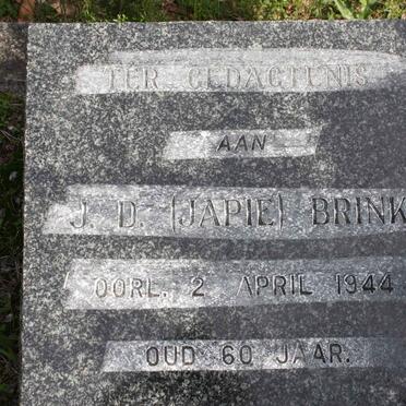 BRINK J.D. -1944