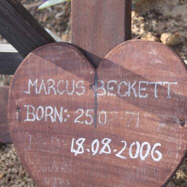 BECKETT Marcus 1971-2006