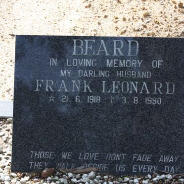 BEARD Frank Leonard 1918-1990