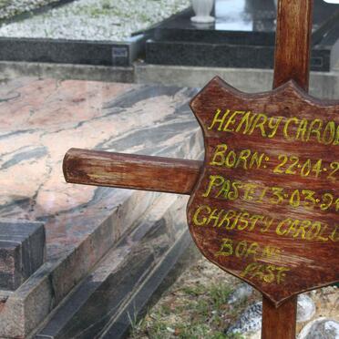 CAROLUS Henry 1929-1994 &amp; Christy ?-?