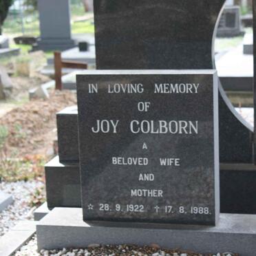 COLBURN Joy 1922-1988