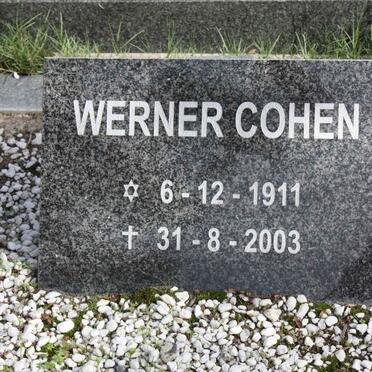 COHEN Werner 1911-2003