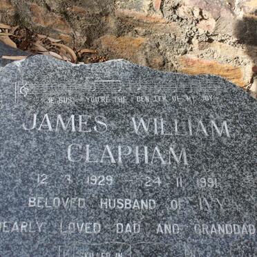 CLAPHAM James William 1929-1991