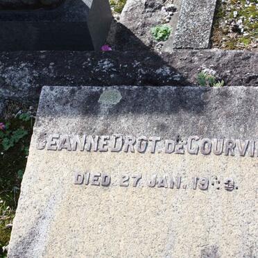 COURVILLE Jean, Drot, de -1943