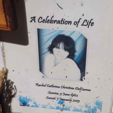 DELCARME Rachel Cathrina Christina 1962-2015