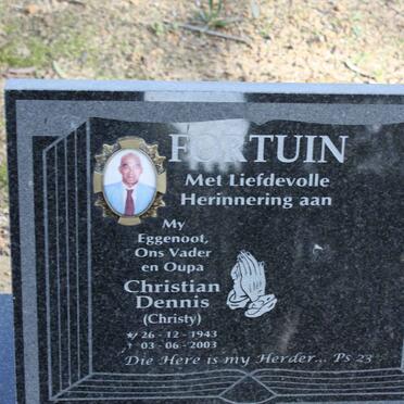 FORTUIN Christian Dennis 1943-2003