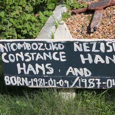 HANS Ntombozuko Constance 1981-1987 :: HANS Neziswa 