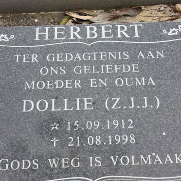 HERBERT Z.J.J. 1912-1998