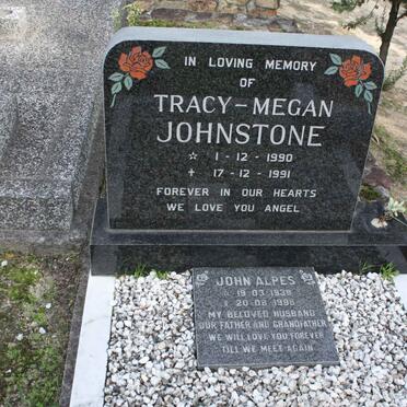 JOHNSTONE John Alpes 1939-1996 :: JOHNSTONE Tracey-Megan 1990-1991