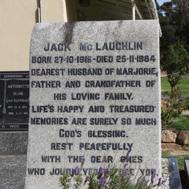 McLAUGHLIN Jack 1915-1984