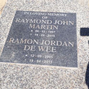 MARTIN Raymond John 1967-2015 :: DE WEE Ramon Jordan 2005-2015