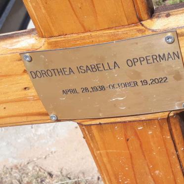 OPPERMAN Dorothea Isabella 1938-2022