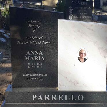 PARRELLO Anna Maria 1948-2018