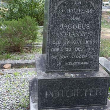 POTGIETER Jacobus Johannes 1885-1952