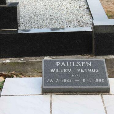 PAULSEN Willem Petrus 1941-1990