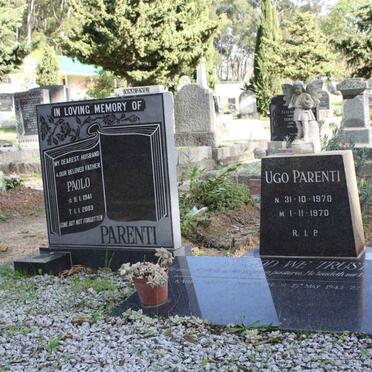 PARENTI Paolo 1941-2003 &amp; Karin KÜCHLER 1943-1997 :: PARENTI Ugo 1970-1970