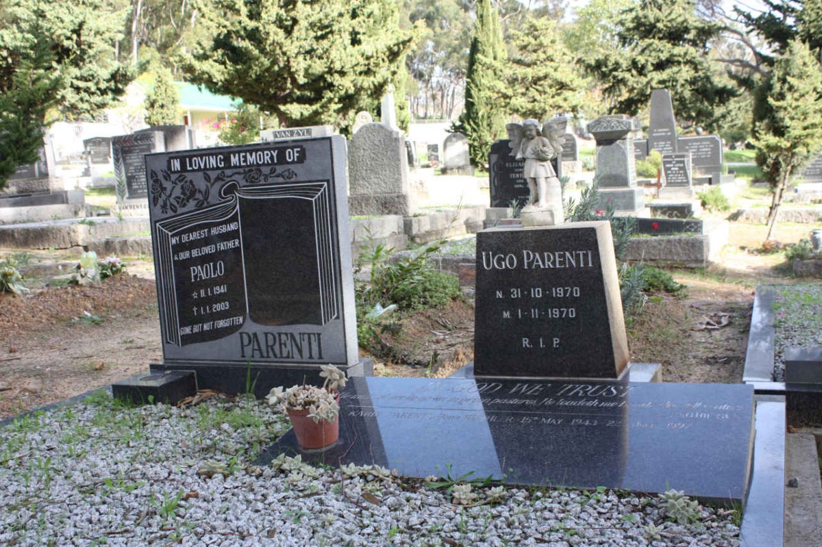 PARENTI Paolo 1941-2003 &amp; Karin KÜCHLER 1943-1997 :: PARENTI Ugo 1970-1970 