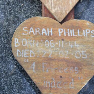 PHILLIPS Christopher 1941-2003 &amp; Sarah 1944-2005
