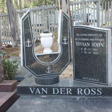 ROSS Vivian John, van der 1951-2005