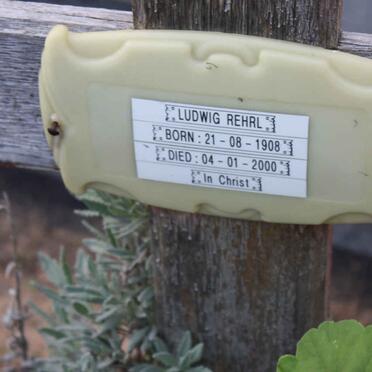REHRL Ludwig 1908-2000