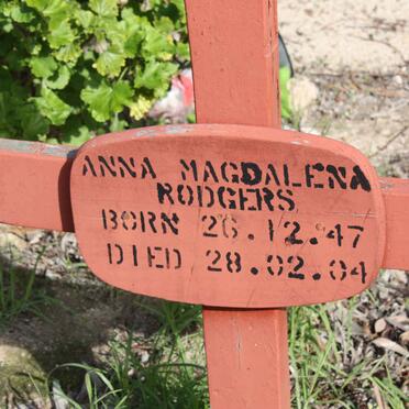 RODGERS Anna Magdalena 1947-2004