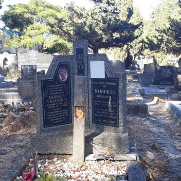 ROBERTS Doreen Veronica Sylvia 1944-2009 :: ROBERTS Dorian 1980-2013