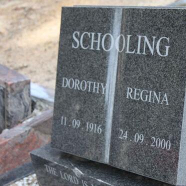 SCHOOLING Dorothy Regina 1916-2000