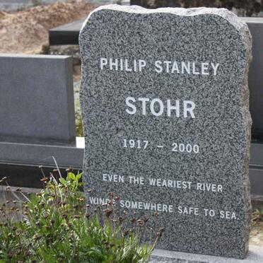 STOHR Philip Stanley 1917-2000