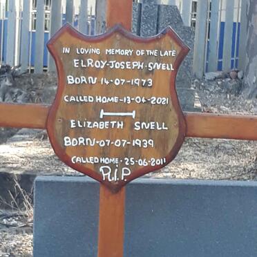SNELL Elizabeth 1939-2011 :: SNELL Elroy Joseph 1973-2021