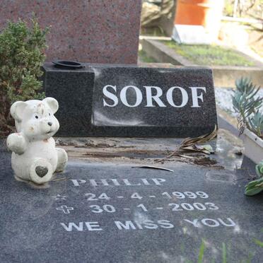 SOROF Philip 1999-2003