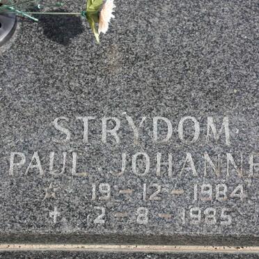 STRYDOM Paul Johannes 1984-1985