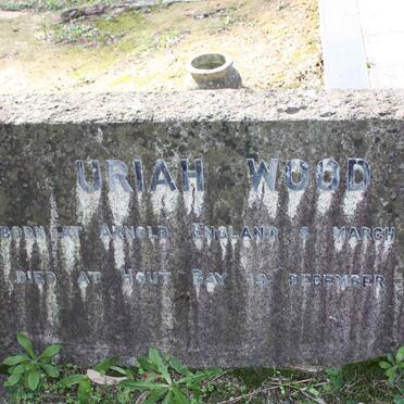WOOD Uriah 1869-1951
