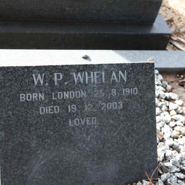 WHELAN W.P. 1910-2003