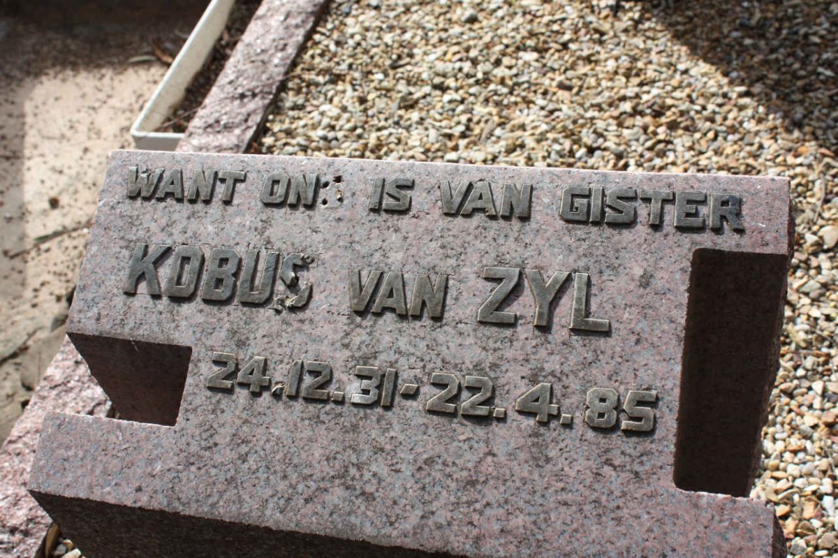 ZYL Kobus, van 1931-1985