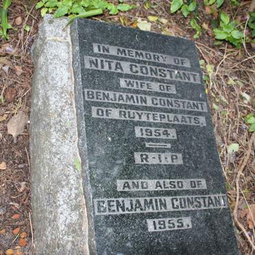 CONSTANT Benjamin  -1955 &amp; Nita  -1954