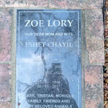 LORY Zoe 1946-2017