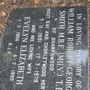 SMITH William Robert George  1901-1979 &amp; Evelyn Elizabeth 1906-1999