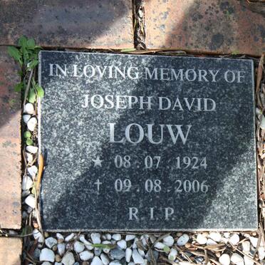 LOUW Joseph David 1924-2006