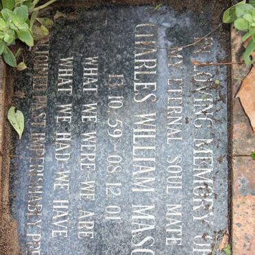 MASON Charles William 1959-2001