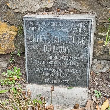 PLOOY Cheryl Jacqueline, du 1958-2011