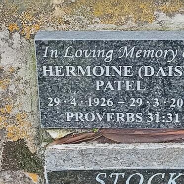PATEL Hermoine  1926-2021